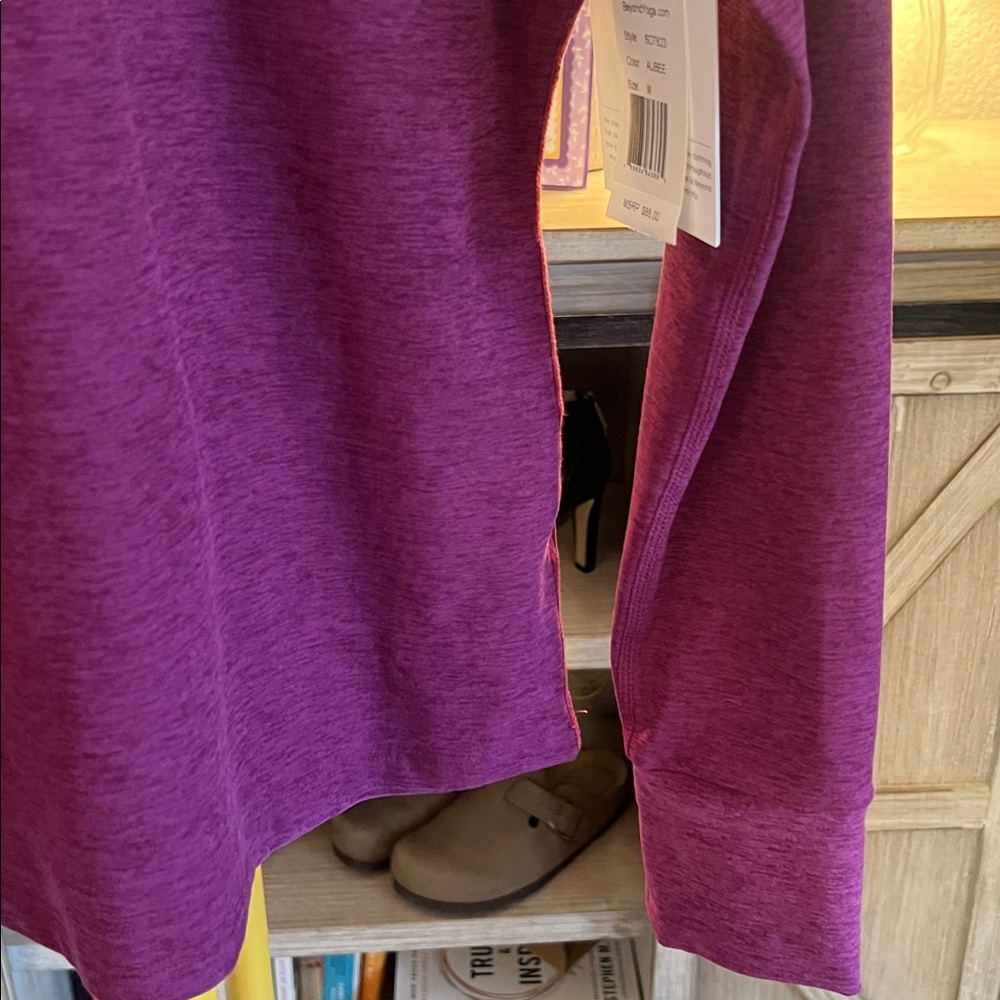 Beyond Yoga Mock Neck Pullover-NWT - Picture 2 of 5